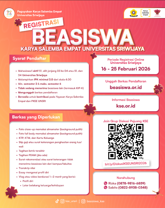 Registrasi Beasiswa Karya Salemba Empat Tahun 2026