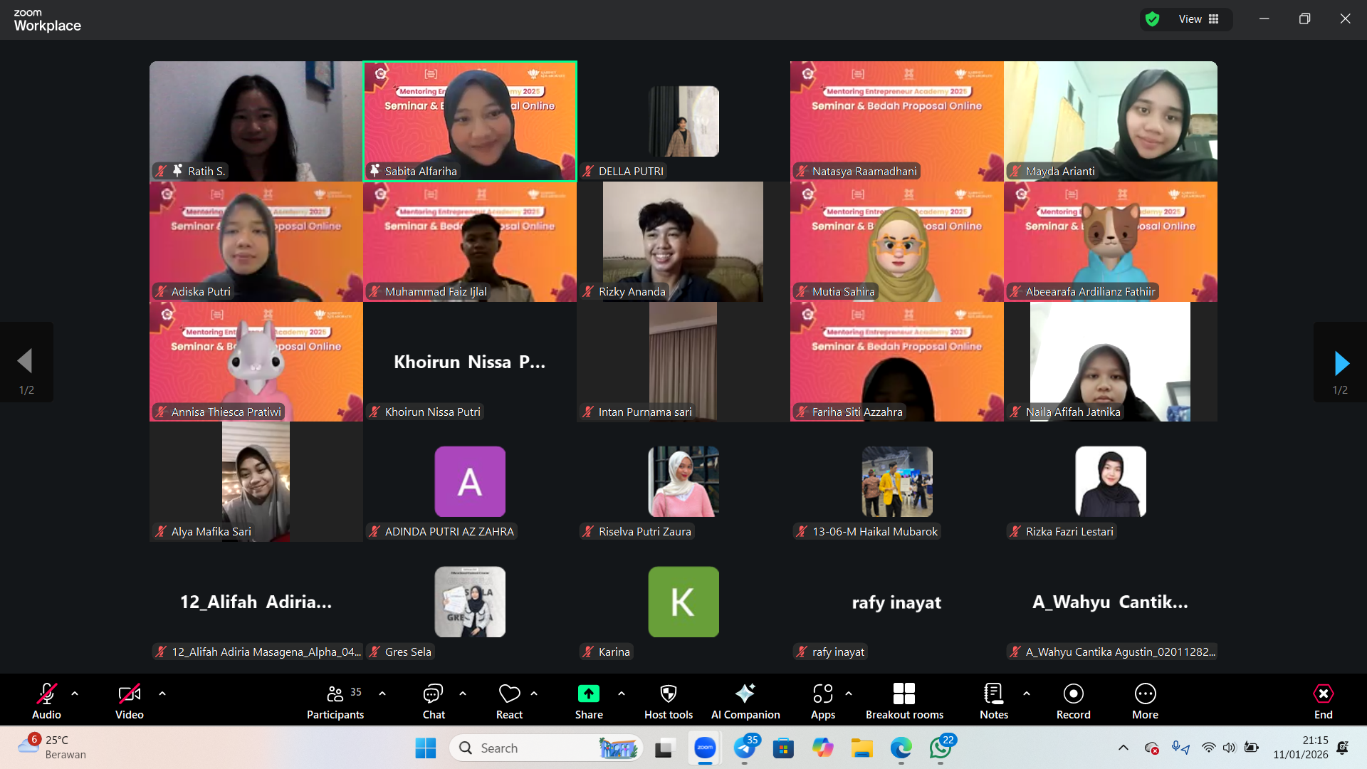Mentoring TFI & EA
